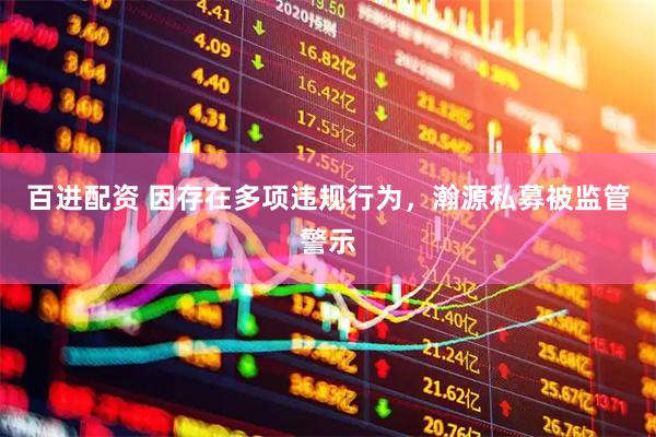 百进配资 因存在多项违规行为，瀚源私募被监管警示